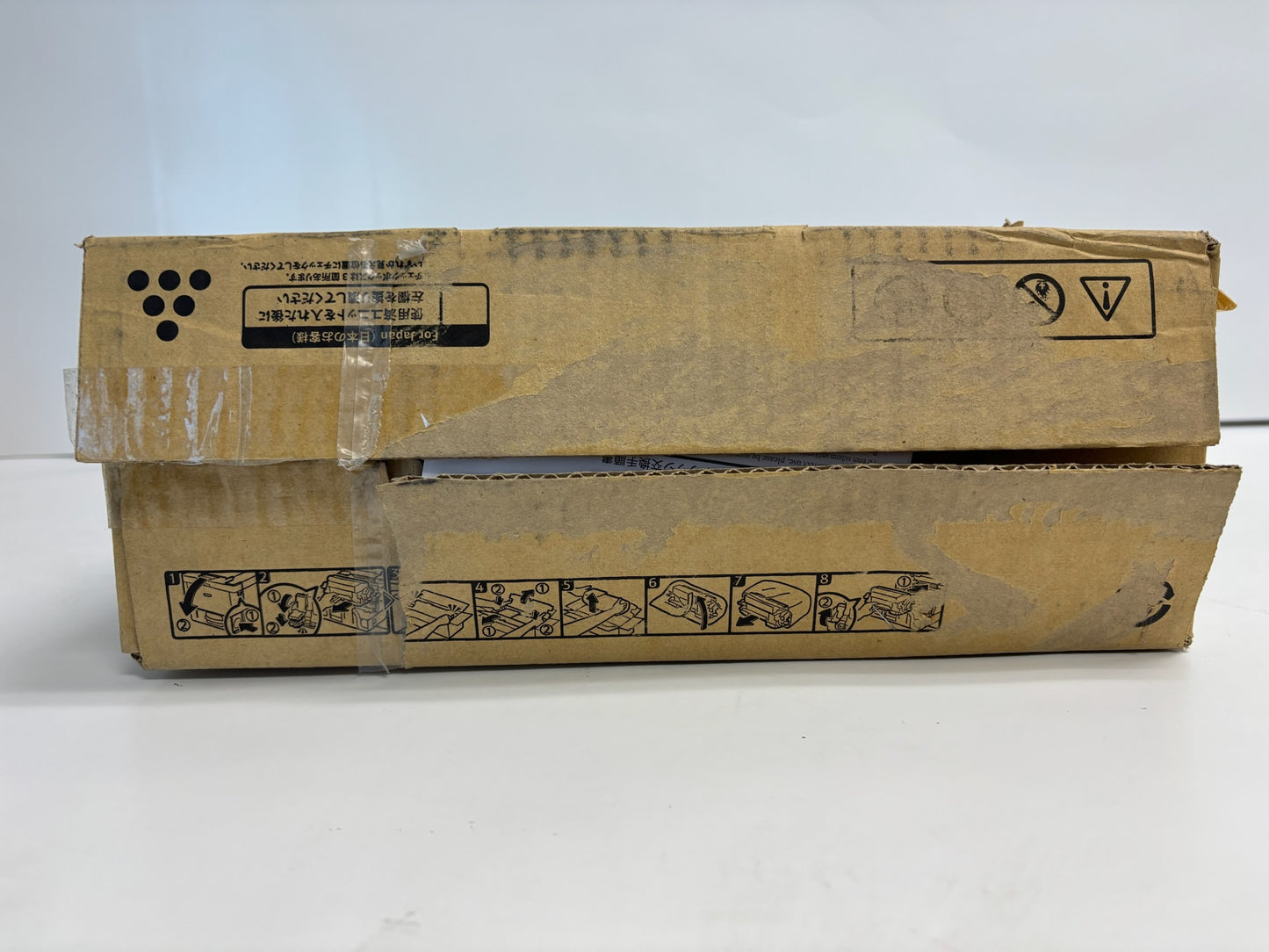 Open OEM Ricoh IM 430Fb, 501 Black High Yield Toner D896-42,419083