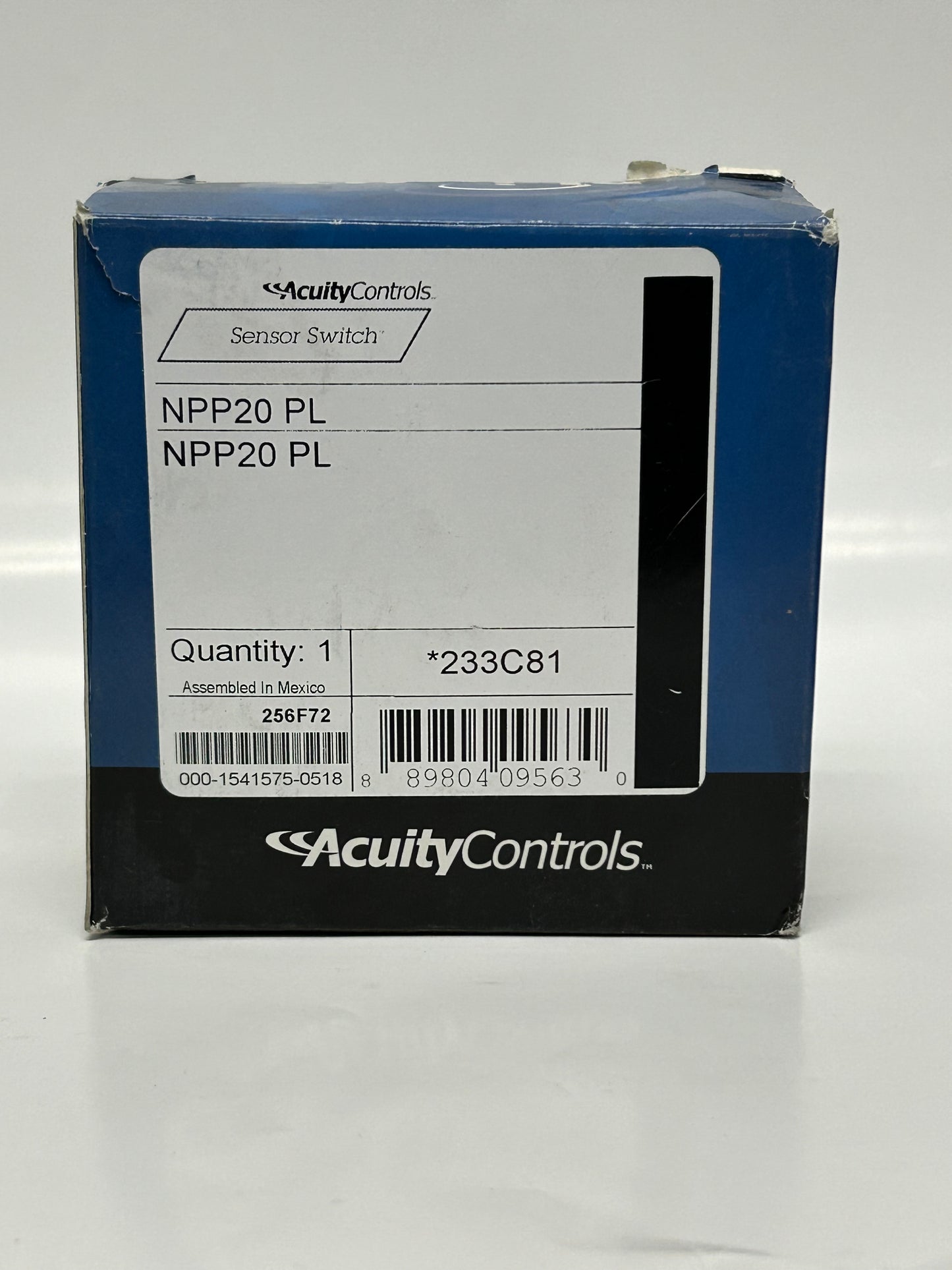 nLight Acuity Control NPP20-PL *233C81 Nlight Plug Load Control Power Pack 120V 20A