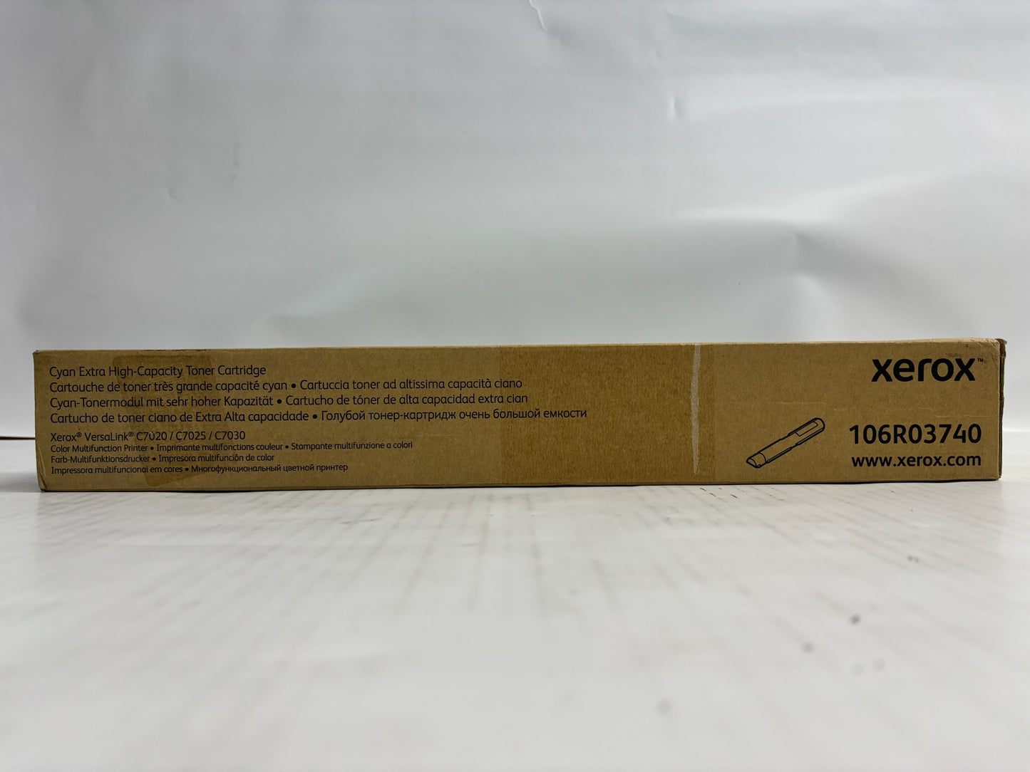 New Genuine Xerox VersaLink C7020 C7030 Cyan EXTRA High Capacity Toner 106RO3740