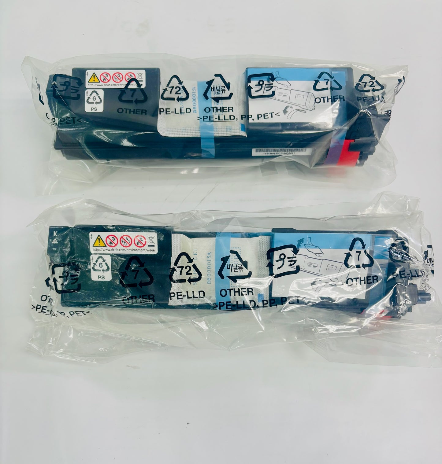 Lot Of 2 Genuine Ricoh SP C360DNW, C360SFNw Black Toner 408176 (Bad Box)