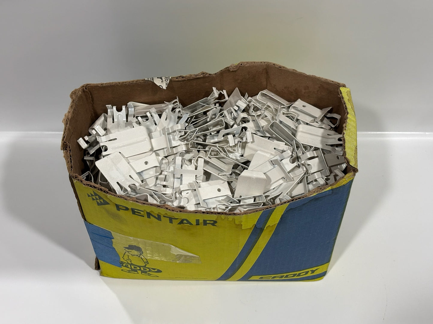 200 Pk Erico Caddy 515AWHA Pentair Light Fixture Clip-White