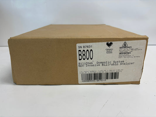 New BiliChek Non-Invasive Bilirubin Analyzer B800 Jaundice Assessment Device
