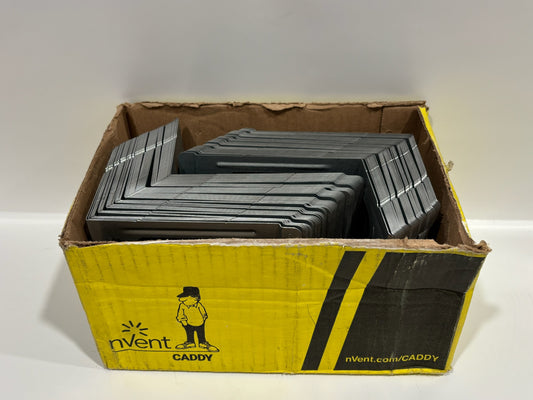 100 PC nVent Caddy C23 Quick Mount Box Support 4" amd 4 11/16" Outlet Box