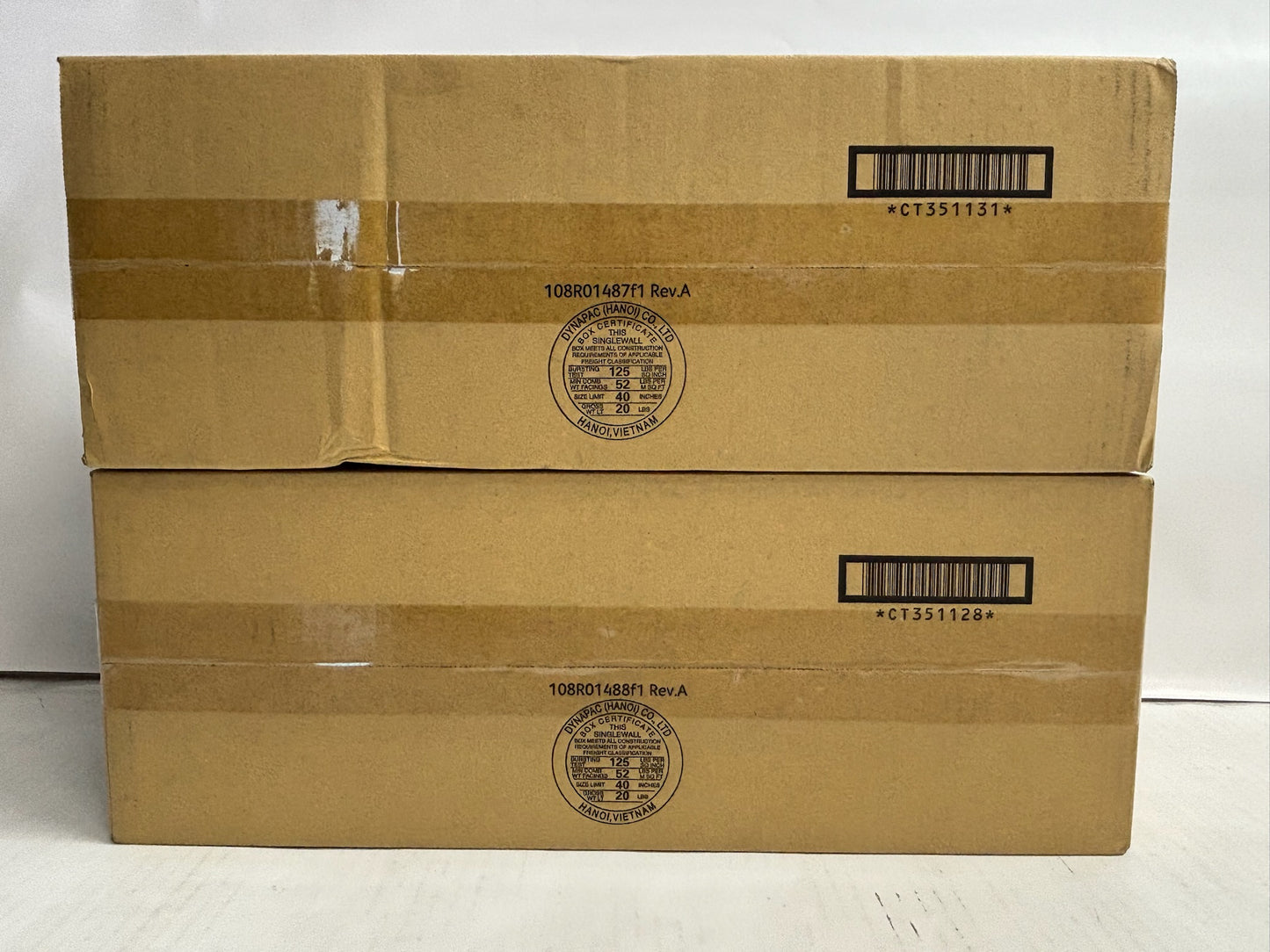 2 New Genuine Xerox VersaLink C600,C605 YK Drum Cartridges 106R01487, 106R01488