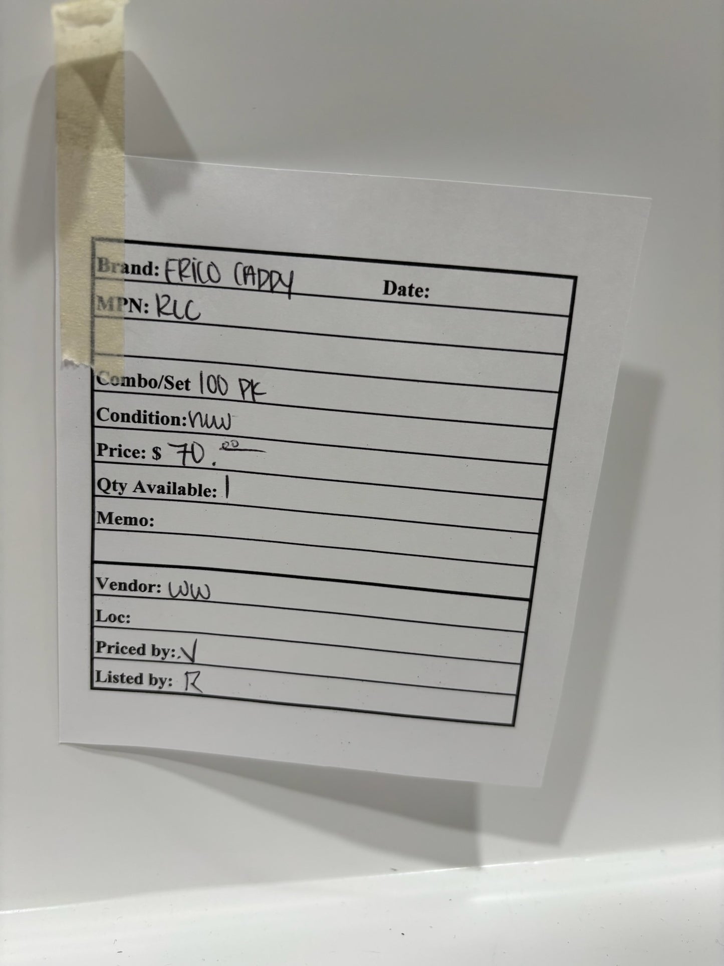 100 PK Erico Caddy RLC Fixit Clip Device Lever And Retainer