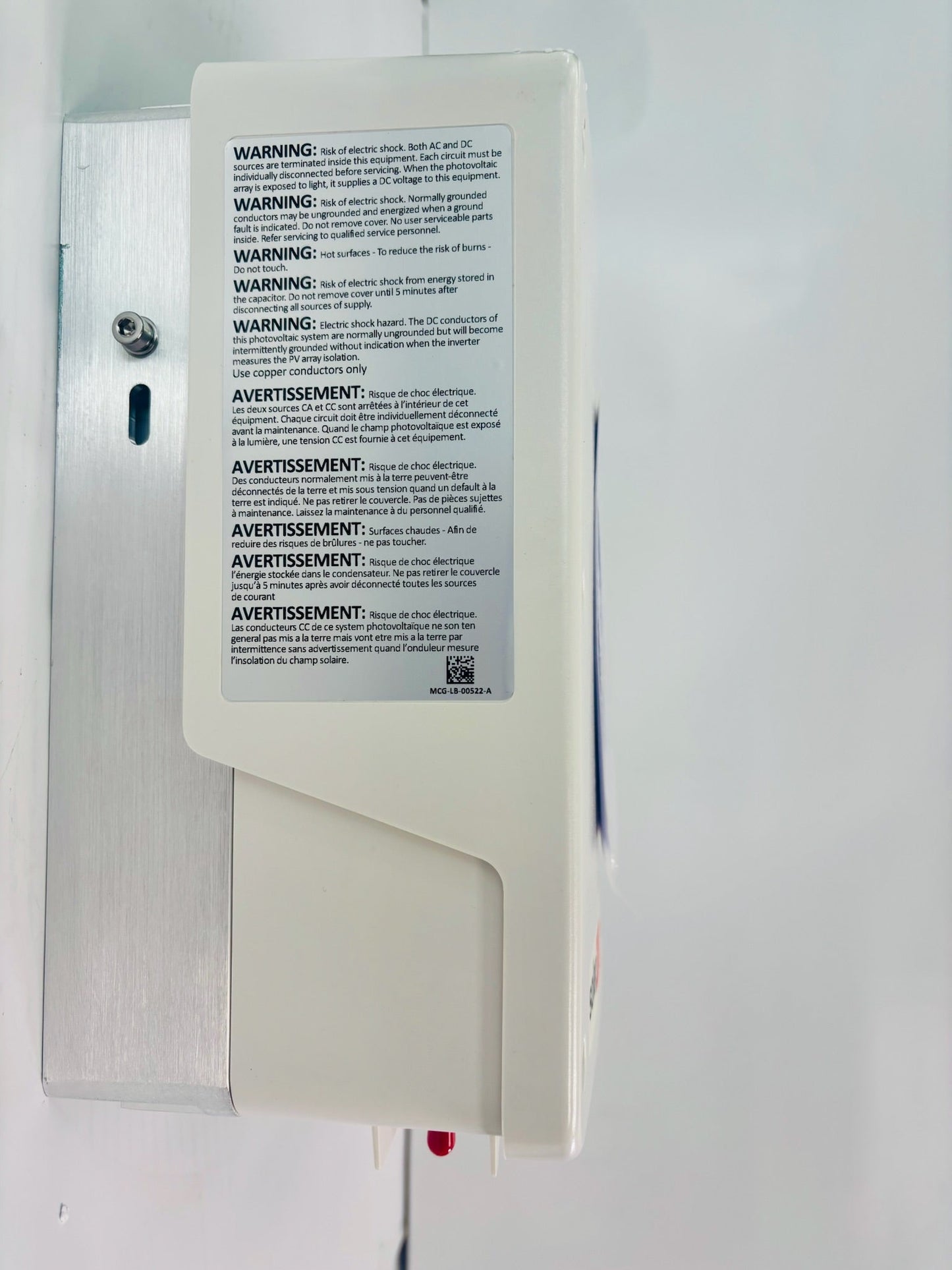 SE5000H-US000BEN4 SolarEdge Inverter –  High Efficiency (No DC disconnect)