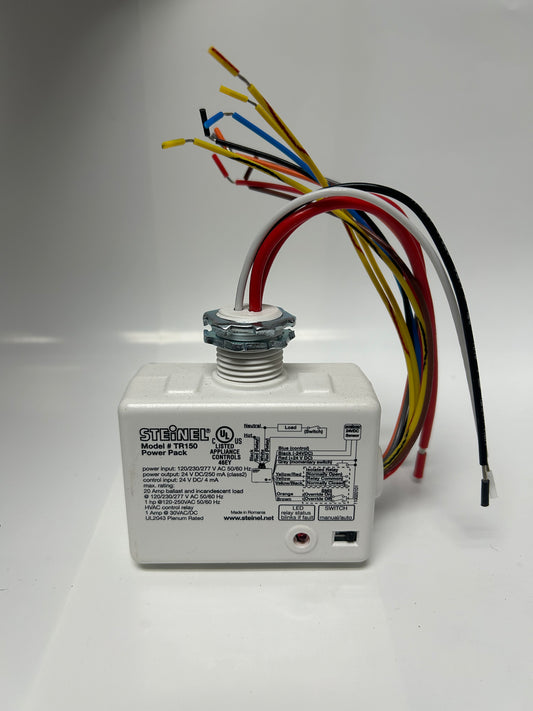 STEINEL TR150 Power PK Man/Auto Switch Force ON/OFF Isolated NO/NC 20Amp Relay