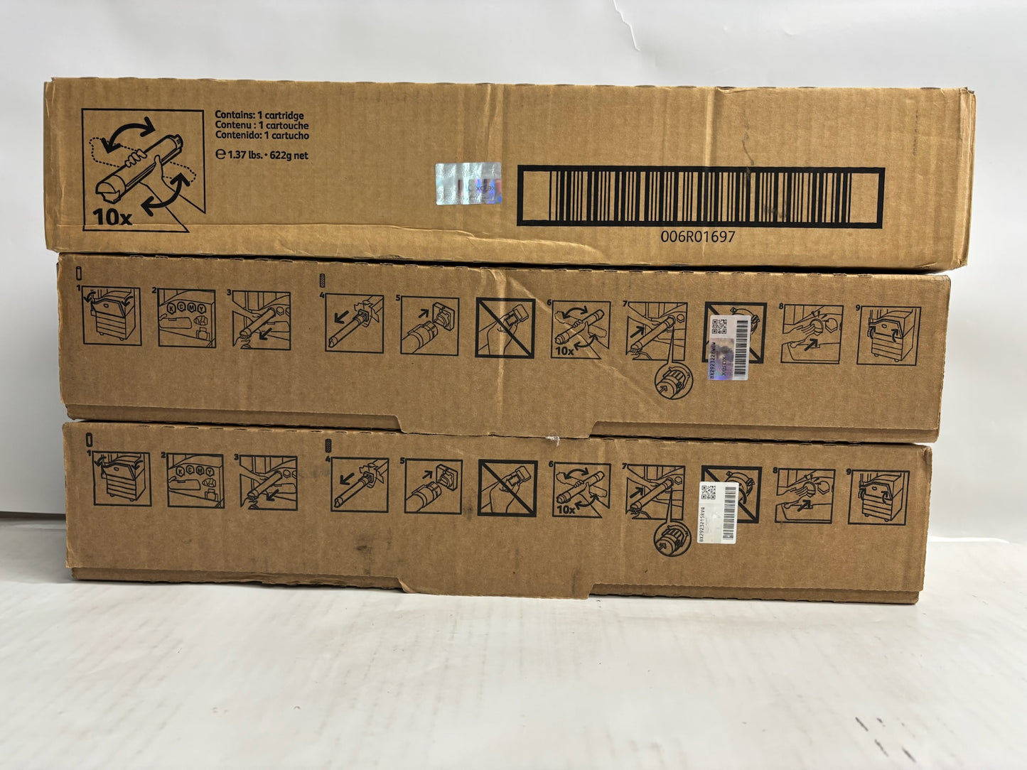 3 New Genuine Xerox AltaLink C8030,C8035,C8045 Black Toners 006R01697