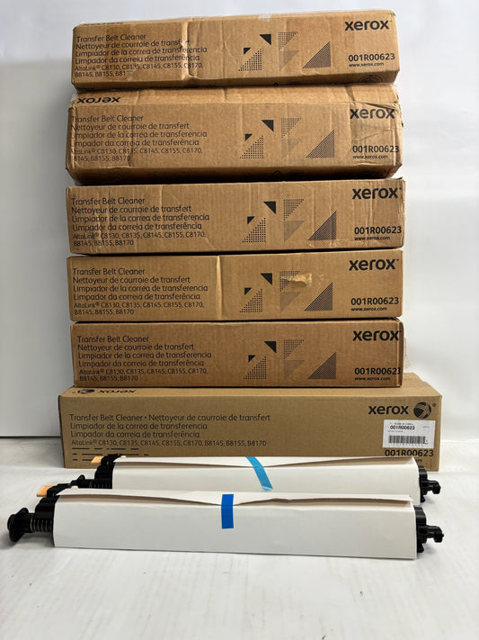 6 New Open Genuine Xerox AltaLink C8130,C8135 Transfer Belt Cleaner 001R00623