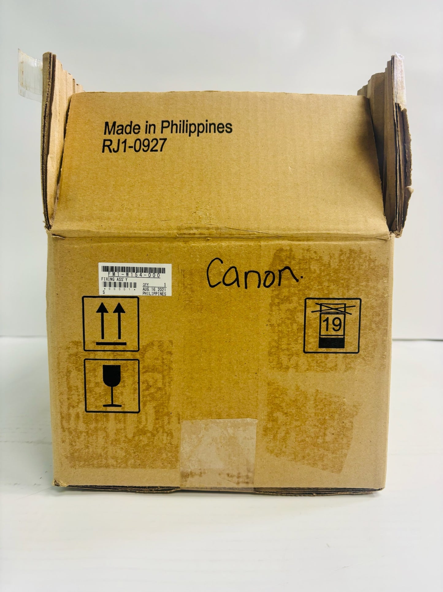 Open Genuine Canon iR 1643, 1643i, 1643iF Fuser Assembly FM1-W154-000