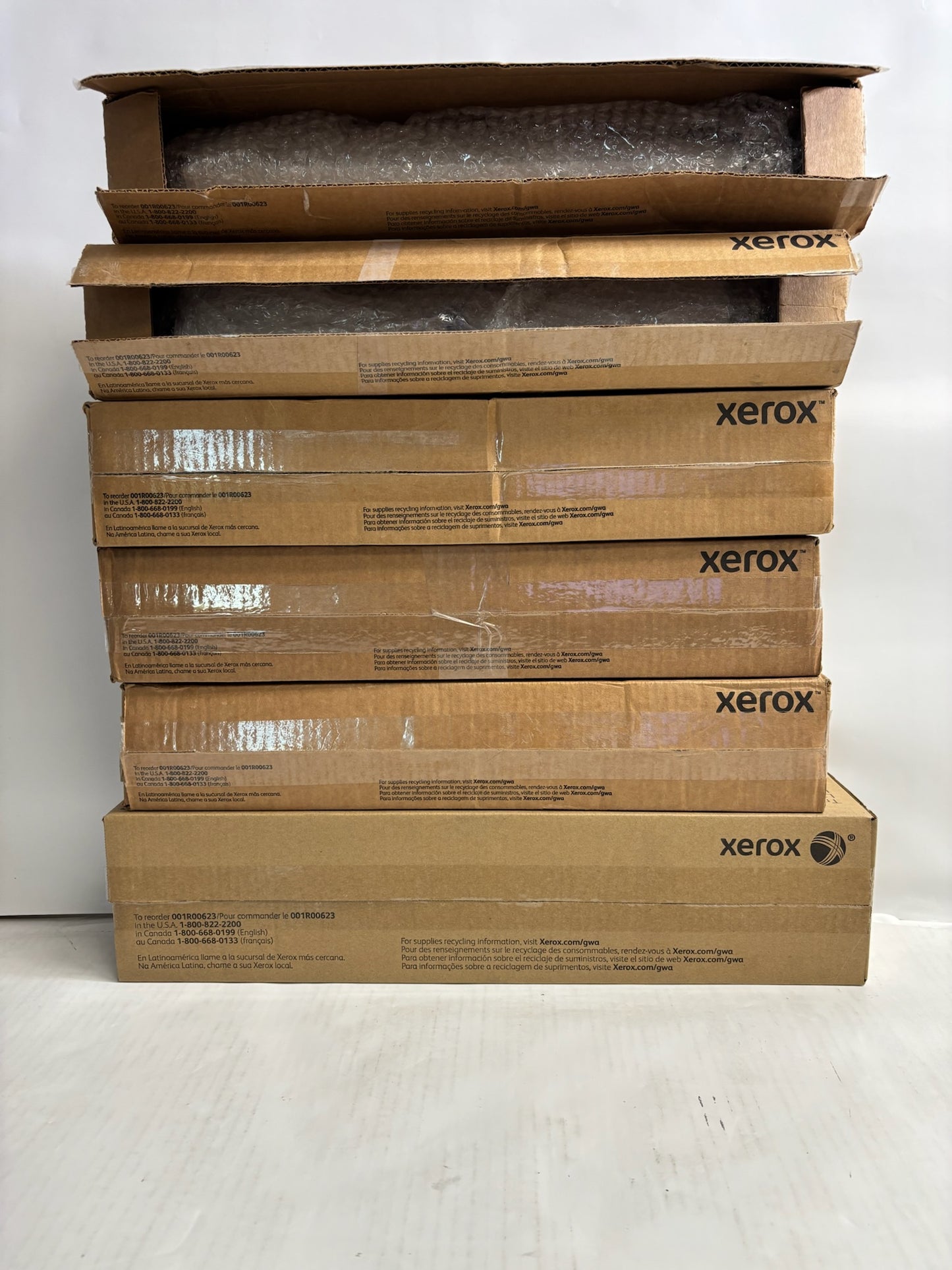 6 New Open Genuine Xerox AltaLink C8130,C8135 Transfer Belt Cleaner 001R00623