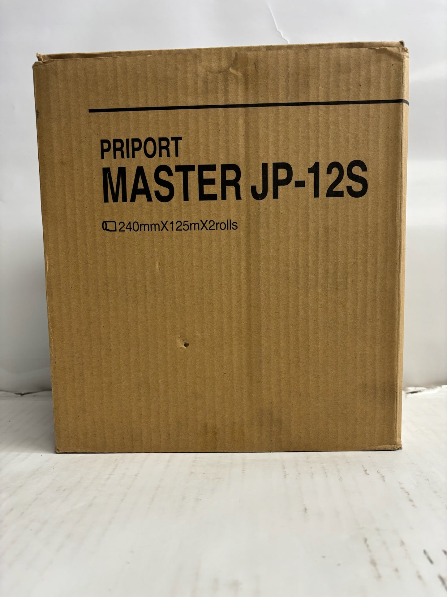 New Genuine Priport Ricoh DD 3324,DD 3344 Master Rolls JP-12s (893952) 2 Rolls