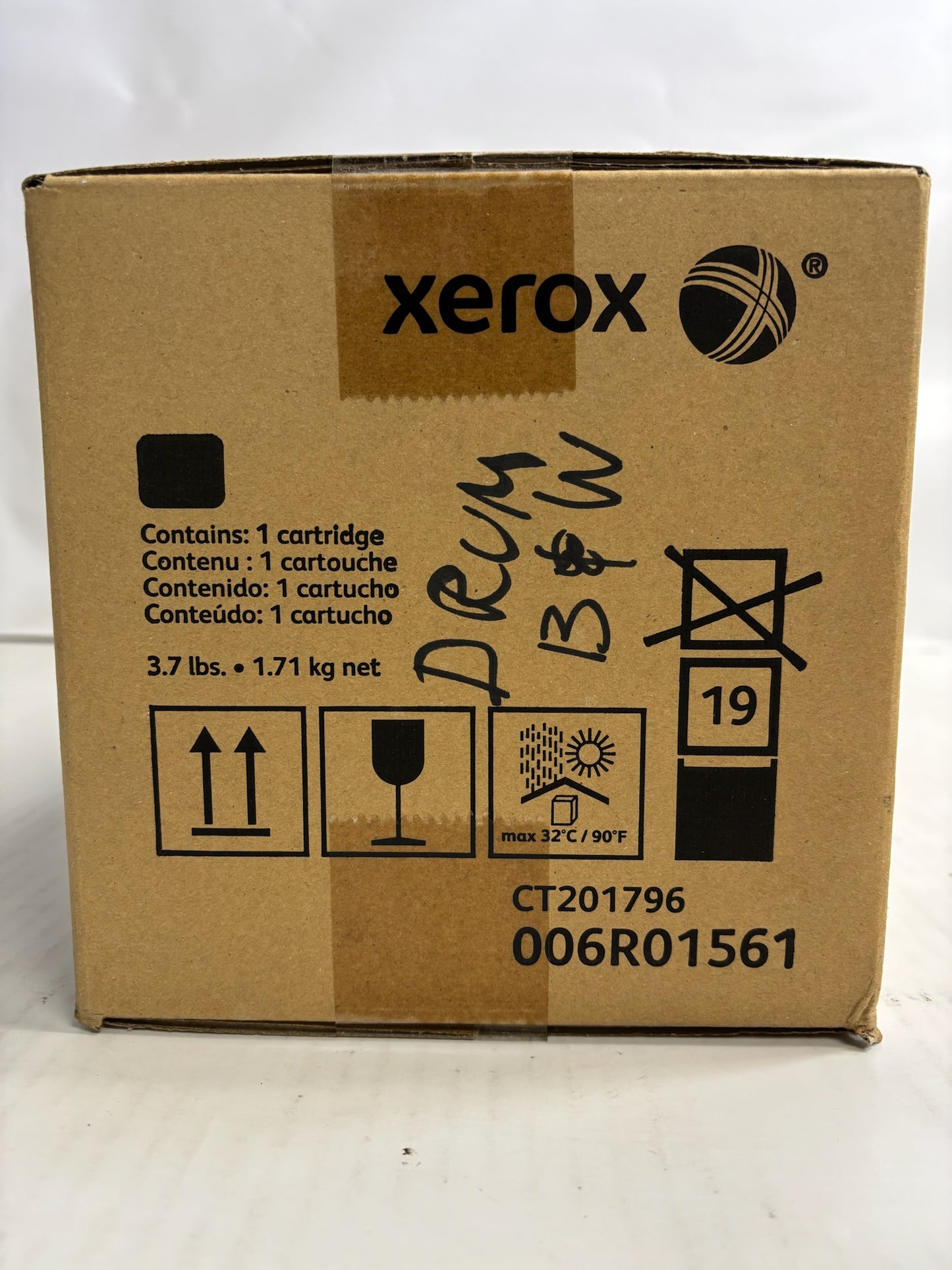New Genuine Xerox D110,D125,D95,ED125, Black Toner Cartridge 006R01561