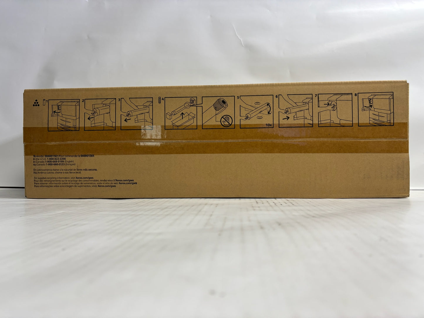 New Genuine Xerox D110,D125,D95,ED125, Black Toner Cartridge 006R01561