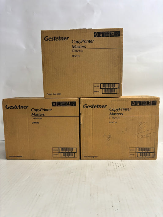 3 New Genuine Gestetner LDD-020 Master Rolls CPMT16, 817536 (Same Day Shipping)
