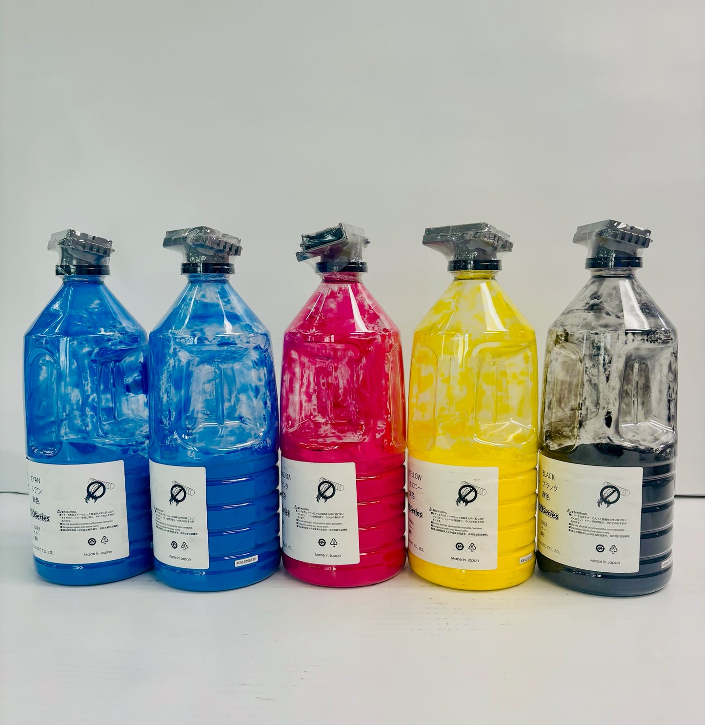5 Genuine KIP 600,700 Series Cyan,Magenta,Yellow & Black Toner CCMYK