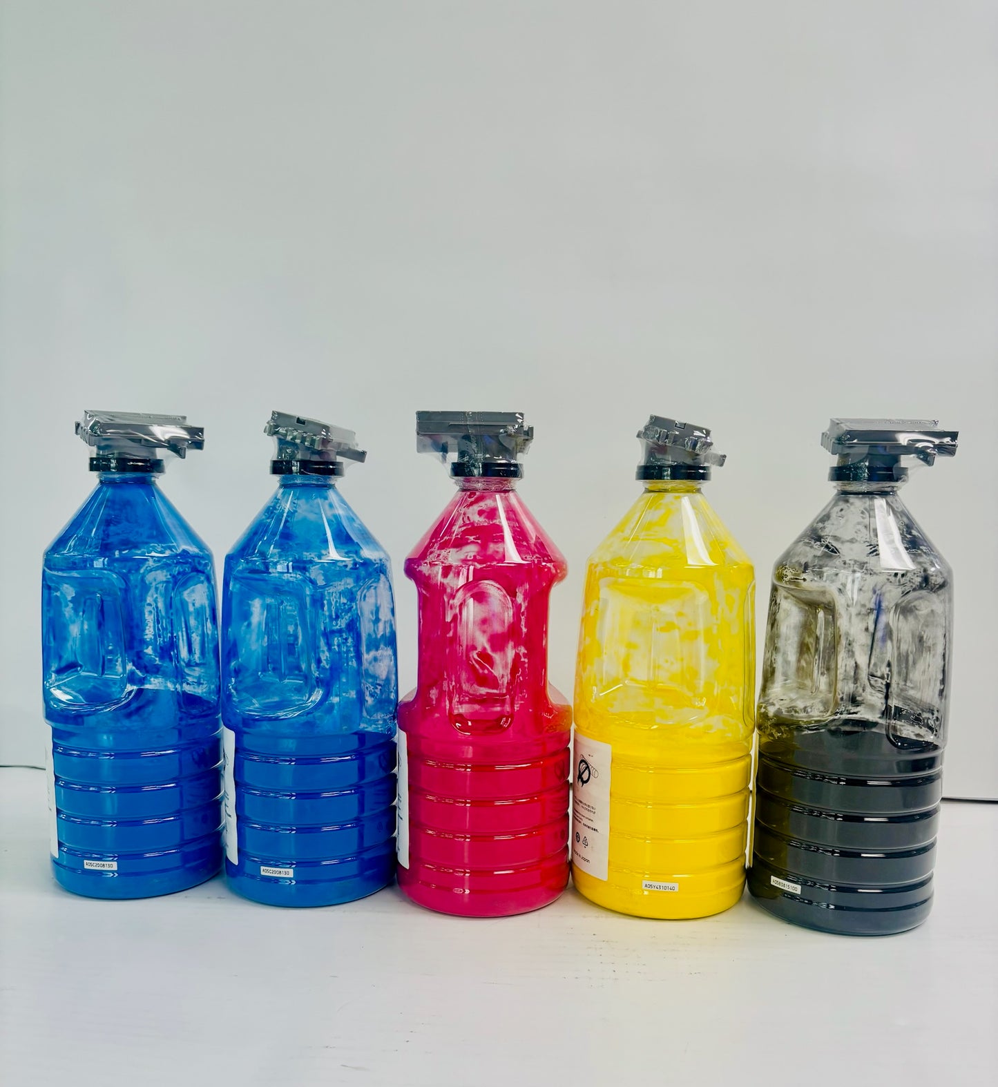 5 Genuine KIP 600,700 Series Cyan,Magenta,Yellow & Black Toner CCMYK