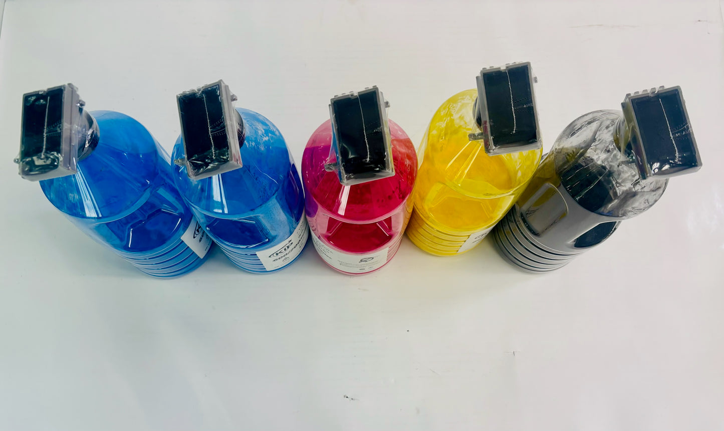 5 Genuine KIP 600,700 Series Cyan,Magenta,Yellow & Black Toner CCMYK