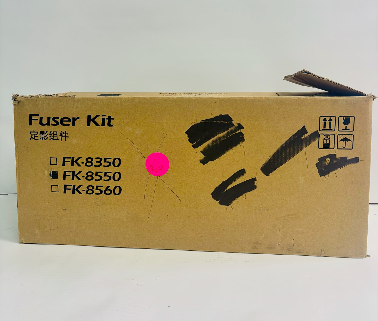 Open Genuine Konica TASKalfa 2553ci, 3253ci Fuser Unit 120V FK-8550 (Bad Box)