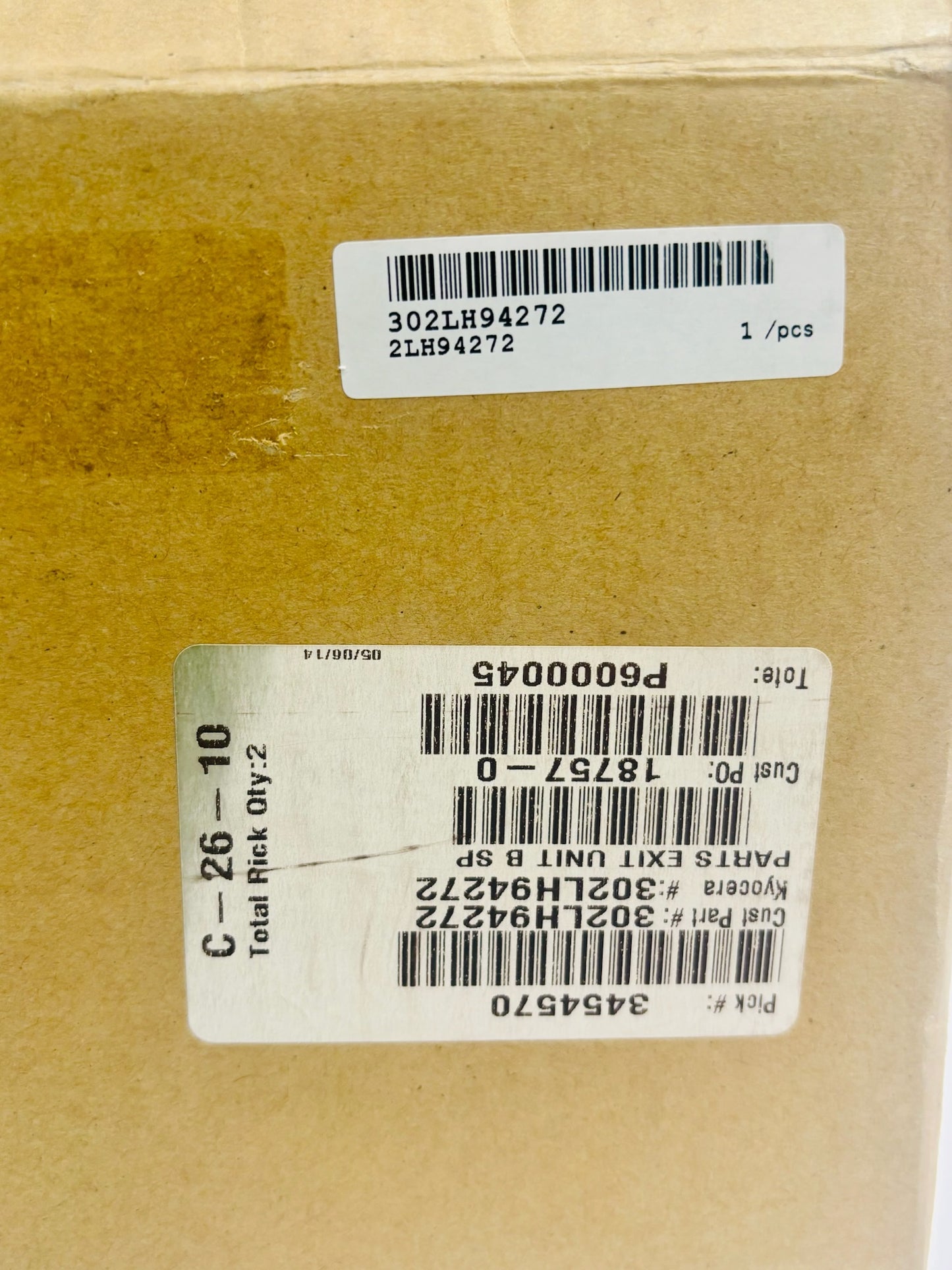 Open Genuine Kyocera TASKalfa 3050ci, 3500i Exit Assembly 302LH94272