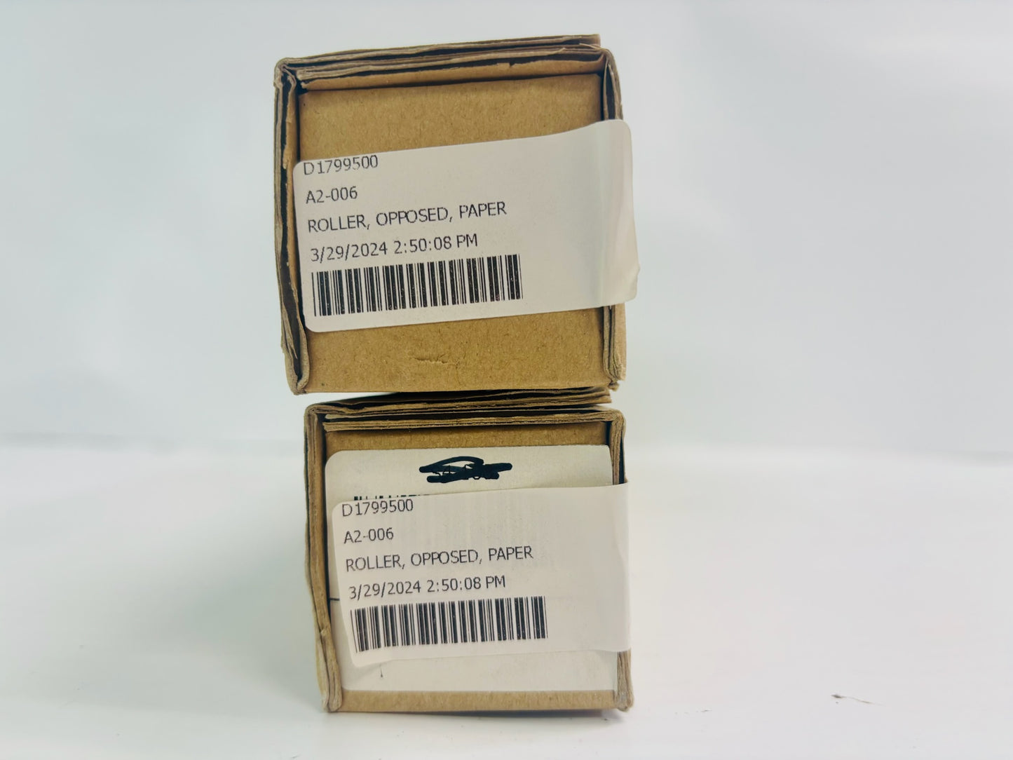 2 Genuine Ricoh Pro 8100EX, 8100S Opposed Paper Roller D179500, D1796078