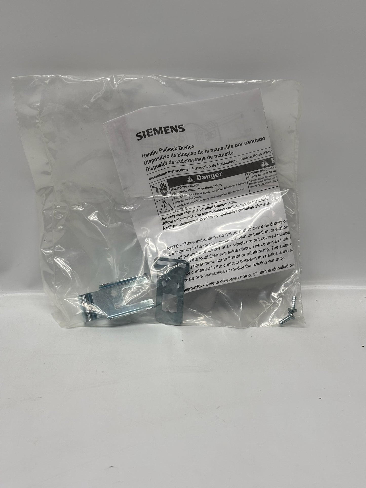 Siemens HPLQR Padlock Device Kit – Lockout Accessory for QR Breakers (3-Pack)