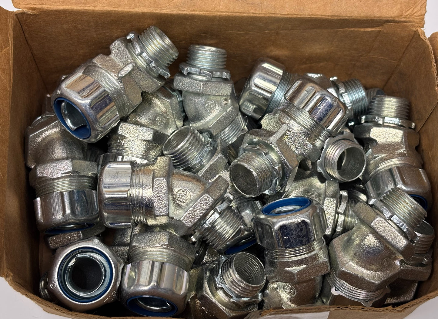 T&B 5272 Liquidtight Female Hub Adapter – Steel ½” LFMC, 25-Pack