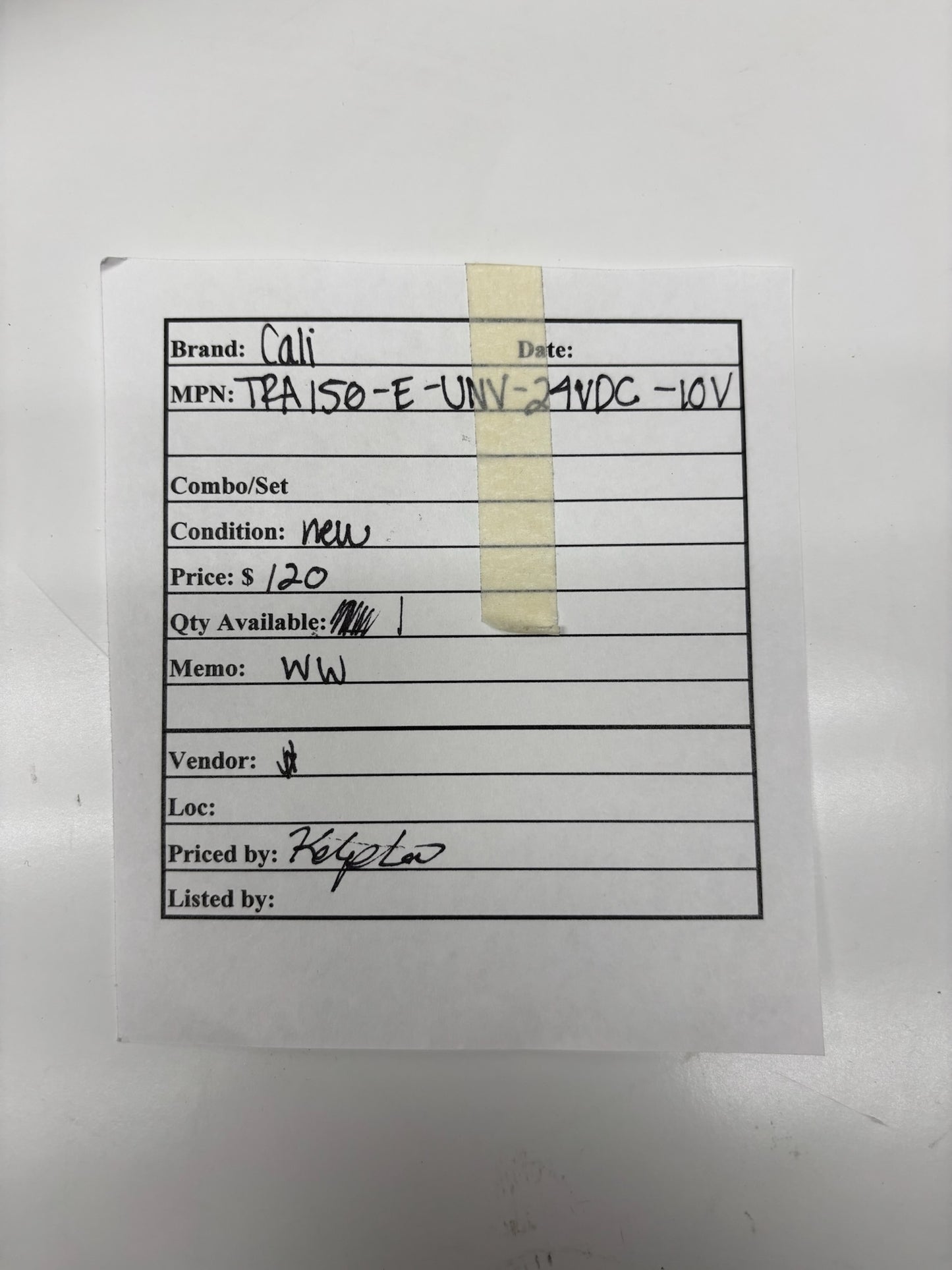 CALI TRA150-E LED Driver – 150W 24VDC, Universal Input, 0–10V Dimming