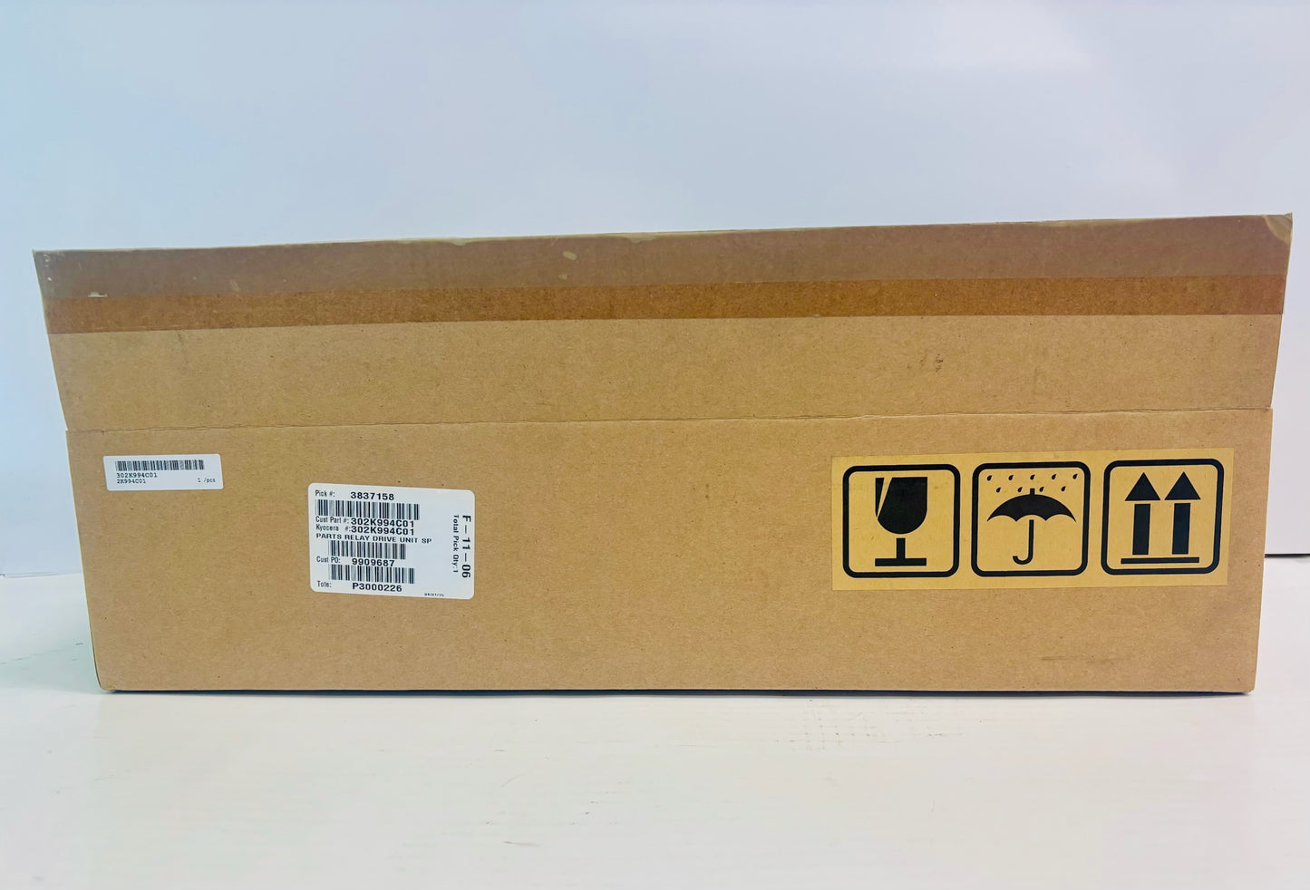 Open Genuine Kyocera 6550ci, 7550ci Relay Drive Unit 302K994C001