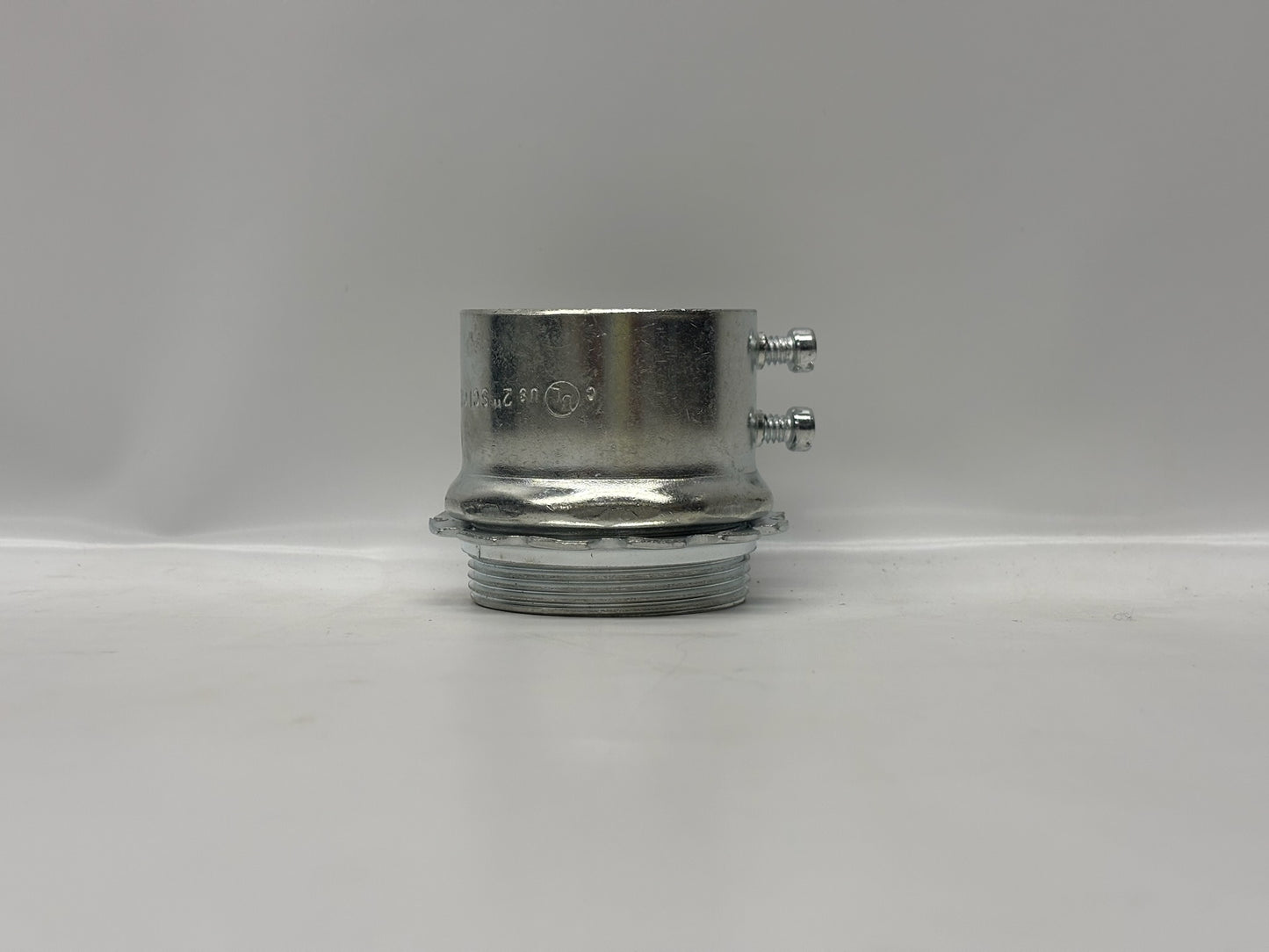 KonKore SC200RKON 2" EMT Connector – Steel,Zinc-Plated, Set Screw,Concrete-Tight