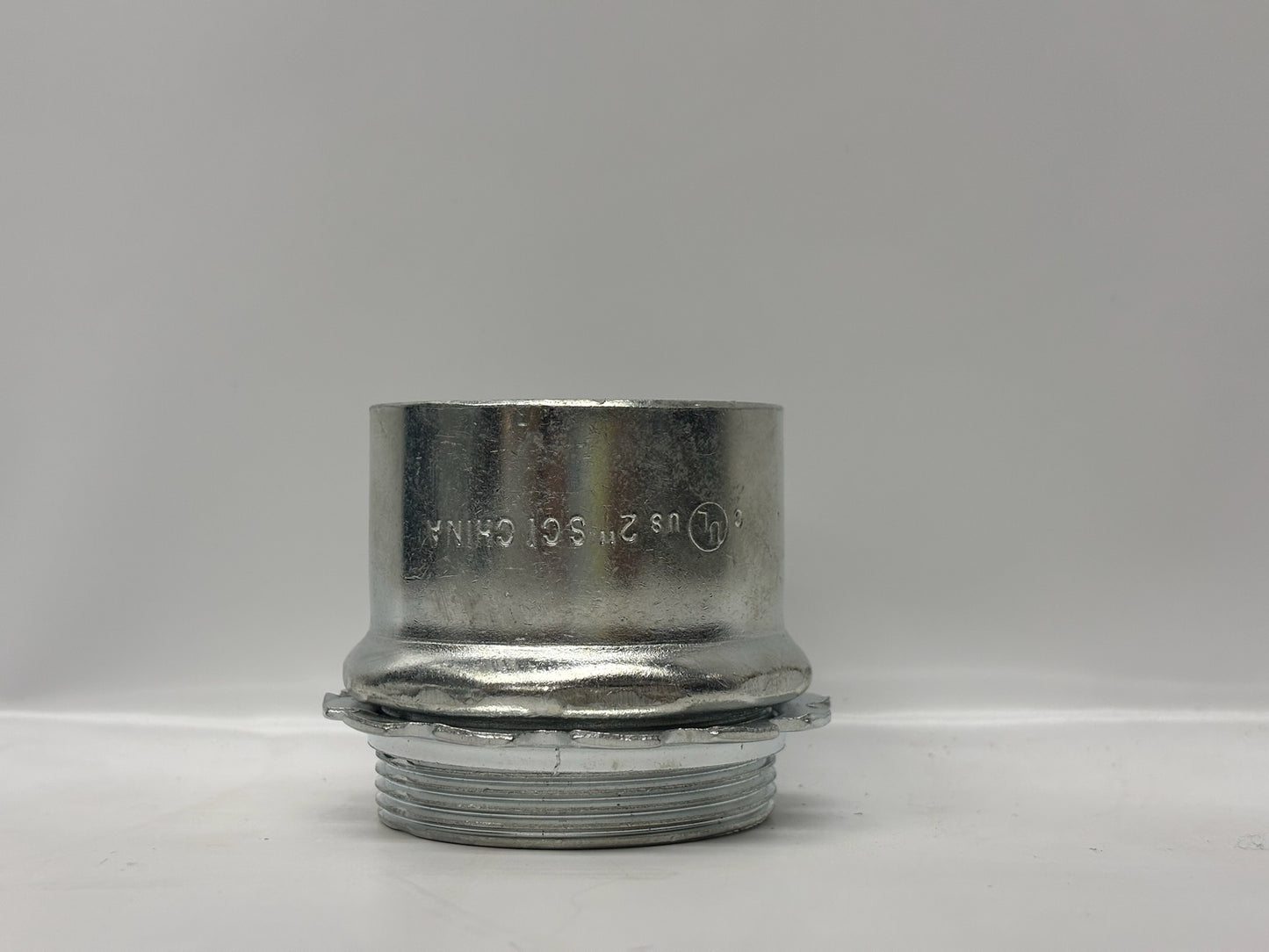 KonKore SC200RKON 2" EMT Connector – Steel,Zinc-Plated, Set Screw,Concrete-Tight