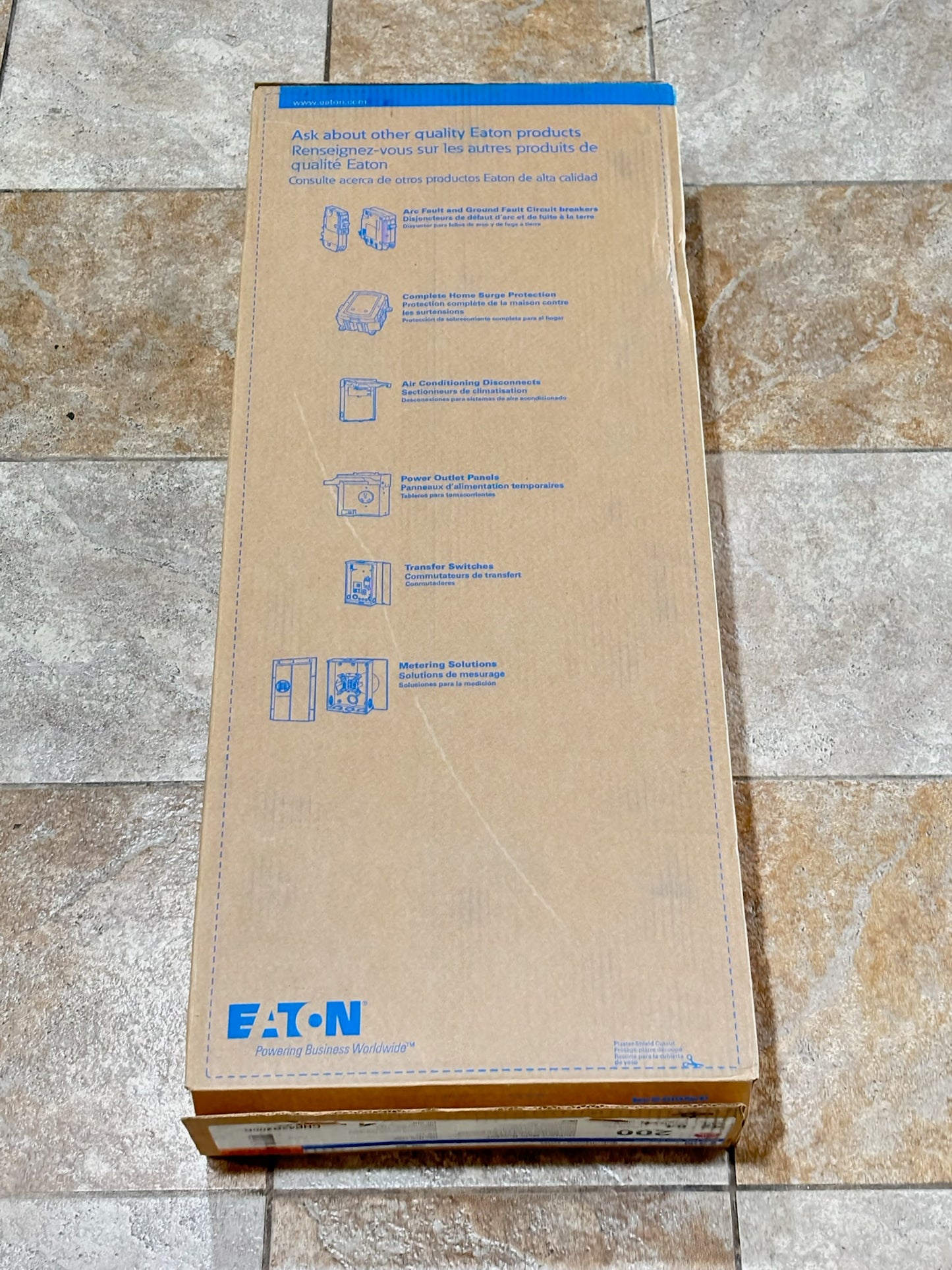 Eaton CHP42B200R 200A Rainproof Main Breaker Load Center