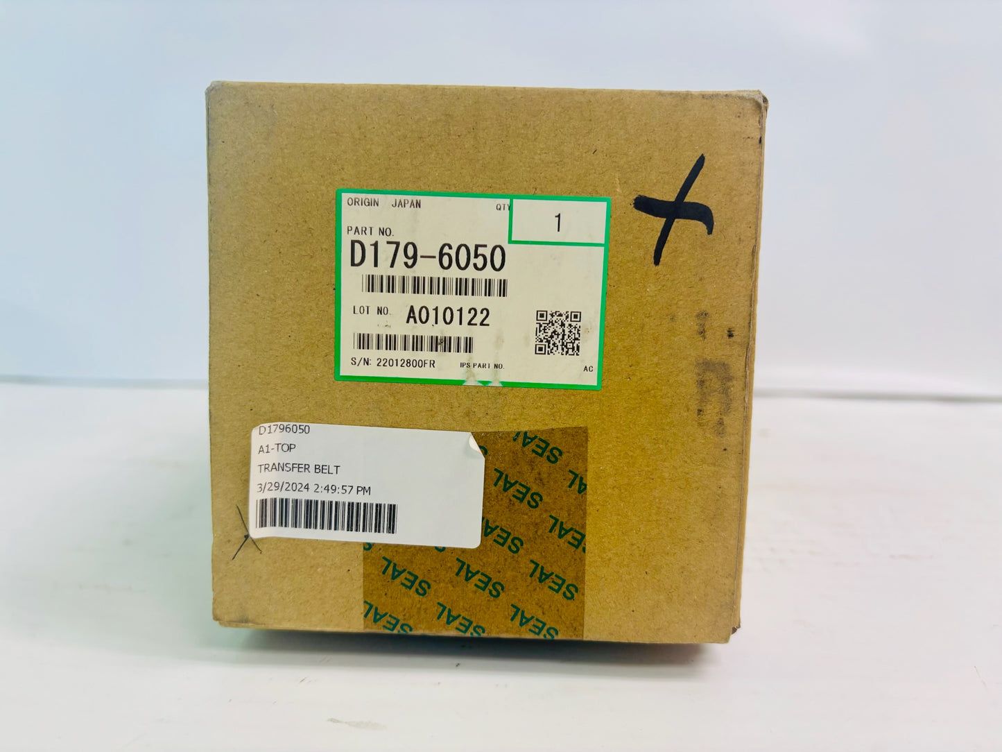 Genuine Ricoh Pro 8100EX, 8100S, 8110S Transfer Flat Belt D179-6050, D1796050