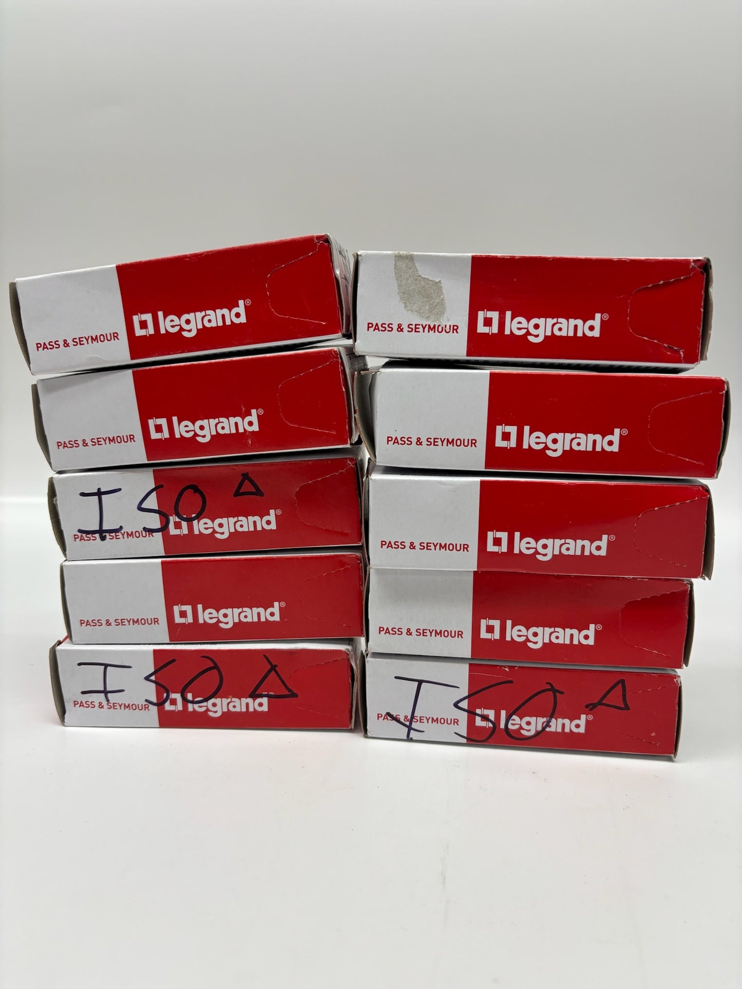 Legrand Radiant 8300-HRED Duplex Receptacle Hospital Grade Back/Side Wire-10 Pck