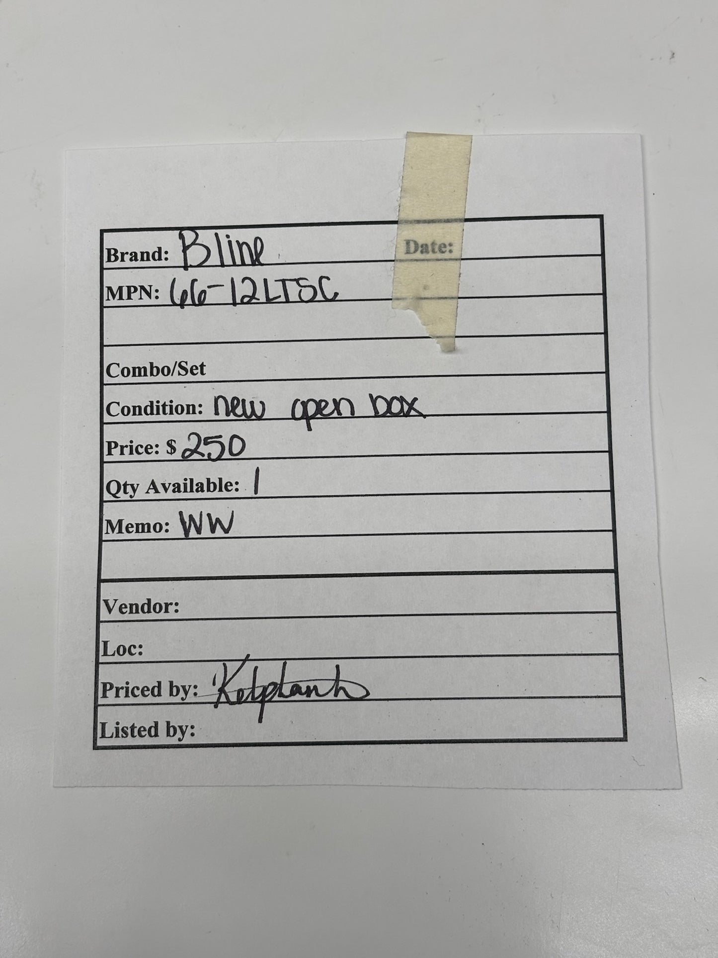 B-Line 66-12LTSC Lay-In Wireway – NEMA 12, 6x6" Steel, Gray, Transverse CW