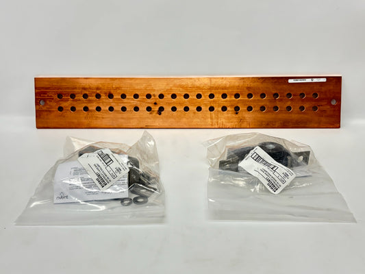 nVent ERICO EGBA14424GG 24″ × 4″ × ¼″ Grounding Busbar Assembly