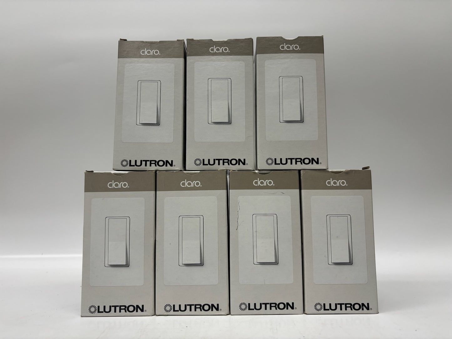 7 PK Lutron CA-1PS-WH Maestro Vacancy Sensor Switch, White