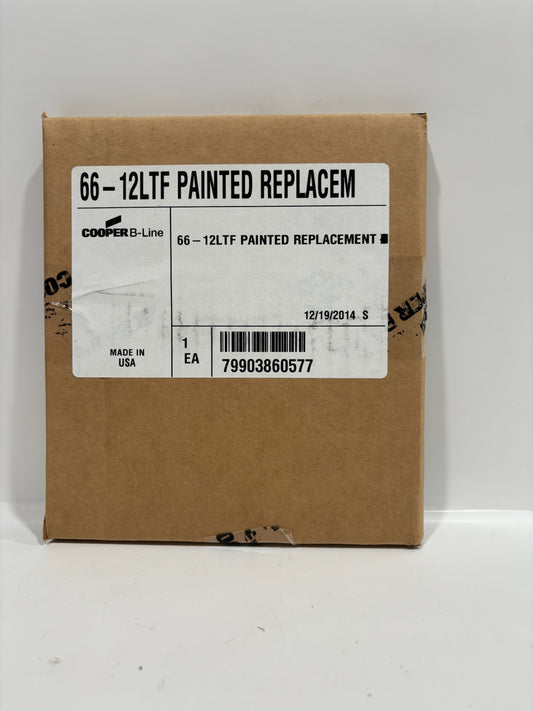 Cooper B-Line 66-12LTF Wireway Fitting – 6x6" Telescoping, Steel, NEMA 12
