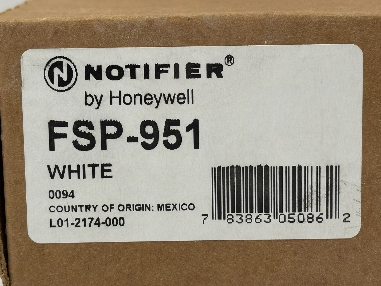 Notifier FSP‑951 Addressable Photoelectric Smoke Detector