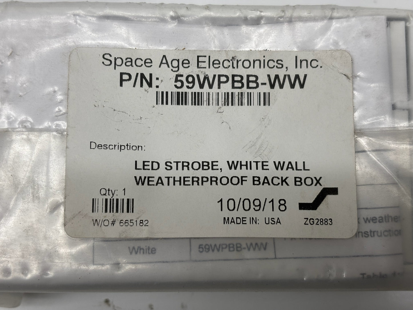 Space Edged 59WPBB-WW Back Box – 3-Pack, Weatherproof, Surface-Mount, White