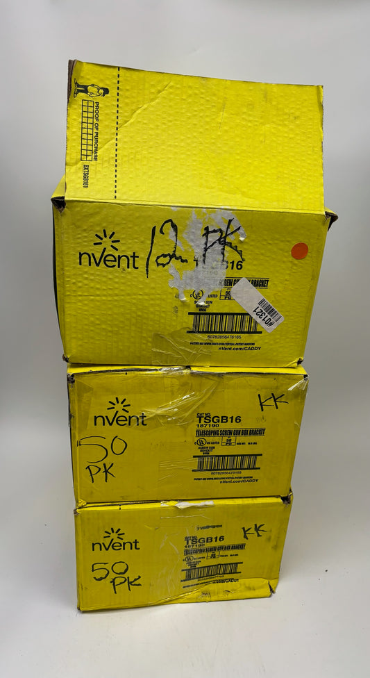 112 PK Nvent Caddy TSGB16 Telescoping Screw Gun Box Bracket
