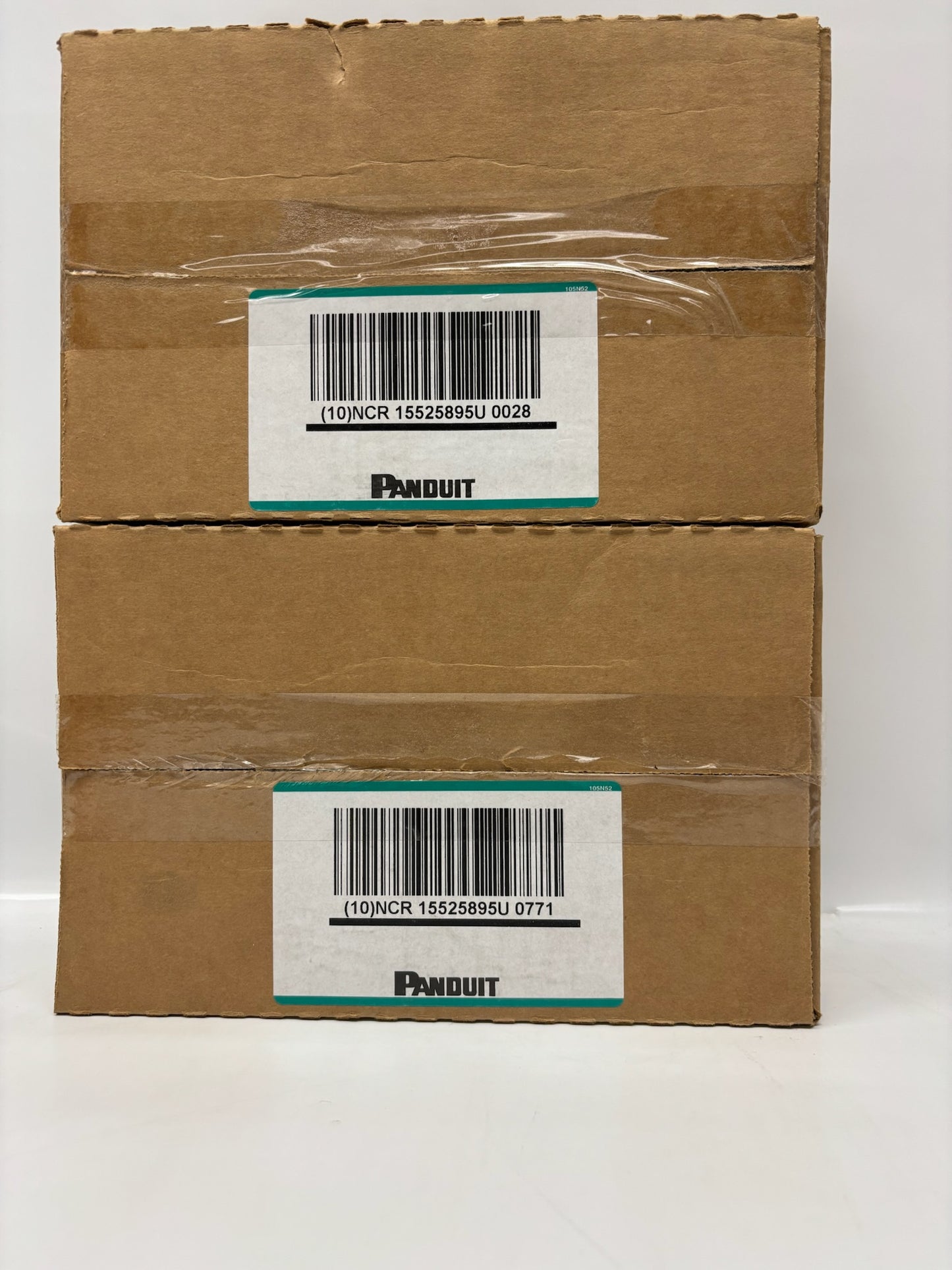Panduit CFPE2EIY Single-Gang    2-Port Electric Ivory Faceplate – 16 Pack