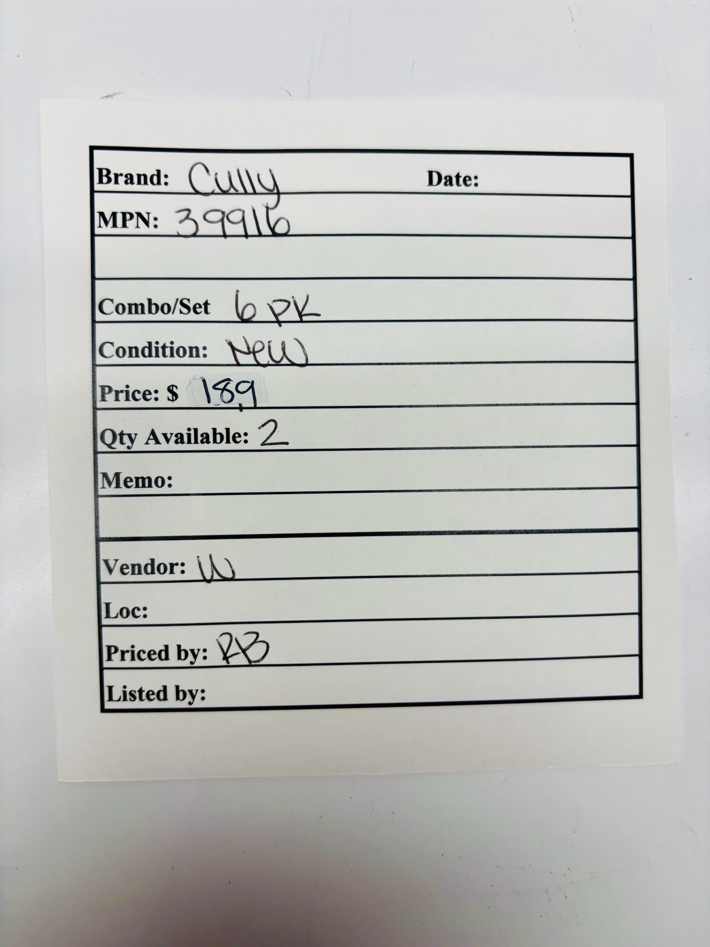 6 Pk Cully #8 Combo Drive EZ Anchors Kit – Easy Install Fasteners 39916