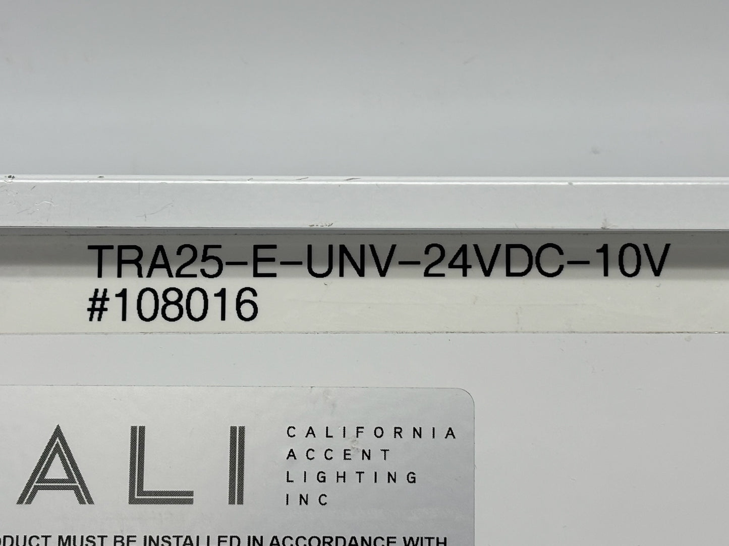 CALI TRA25‑E UNV 24V PC/10V Universal Driver / Transformer