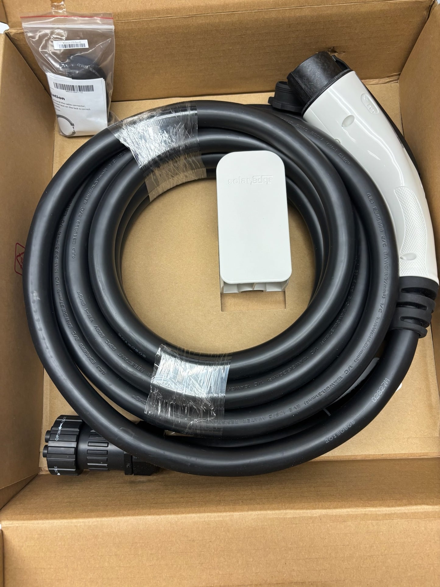SolarEdge SE-EV-KIT-25J40-1 25ft 40A Level 2 EV Charging Cable J1772