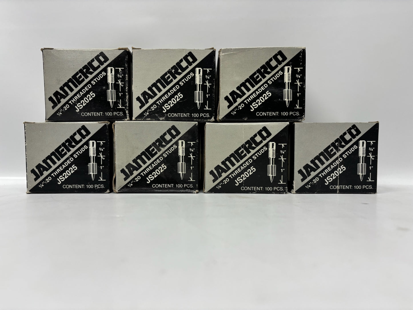 Jamerco JS2025 ¼″ Concrete Anchor Bolt – Heavy-Duty Fastener, 700-Pack