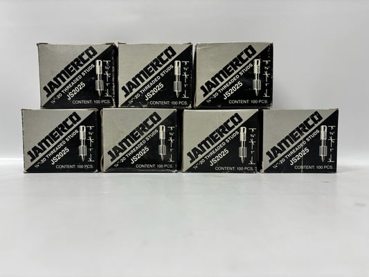 Jamerco JS2025 ¼″ Concrete Anchor Bolt – Heavy-Duty Fastener, 700-Pack