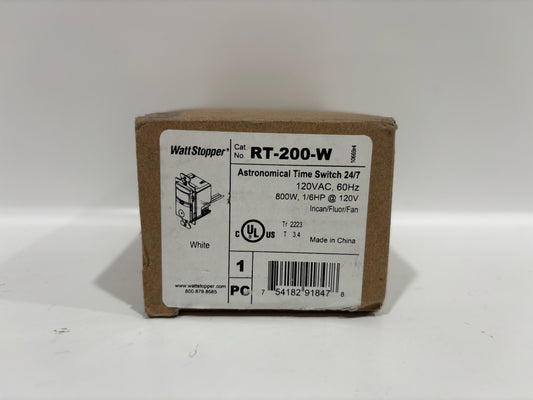 Legrand RT-200-W WattStopper Astronomical Time Switch  120VAC, 60 Hz