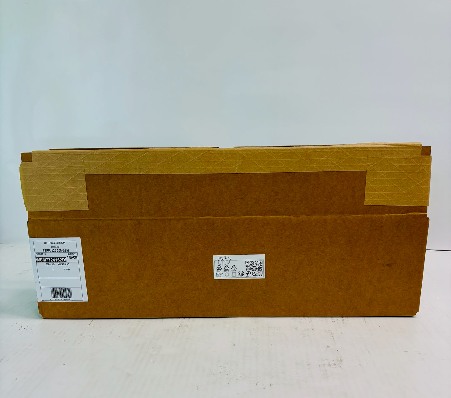 Open Genuine Ricoh/ GBC Die 4099631 , Perf 120-300 GSM, WSM7724162DI