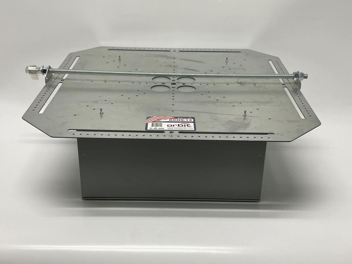 ORBIT 12126NK Nema T1 Screw Cover Enclosure No K.O. with BCHS-12 Horizontal Hanger